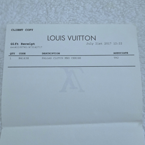 Louis Vuitton Pallas Clutch In Monogram Cerise❤️ - Picture 16 of 16